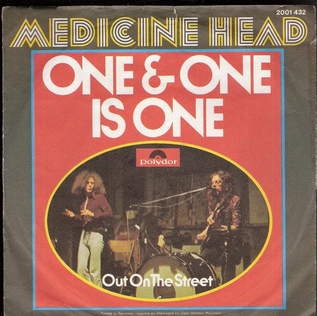 Medicine Head -One & One IS One - FOTOHOES -Popklassieker!!, Ophalen, Gebruikt, Pop