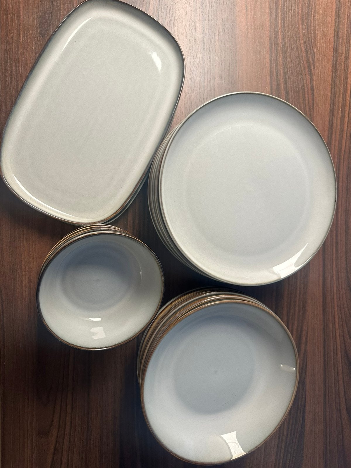 Gladelig ikea servies, Ophalen, Zo goed als nieuw, Overige stijlen, Bord(en)