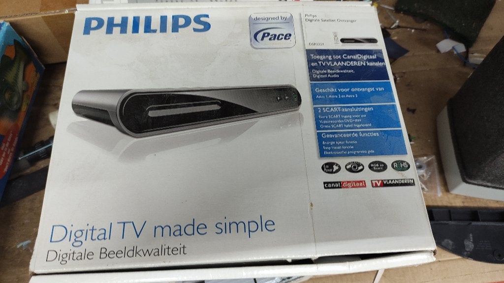 Philips DSR2221/03 satelliet ontvanger, Ophalen of Verzenden, Overige merken