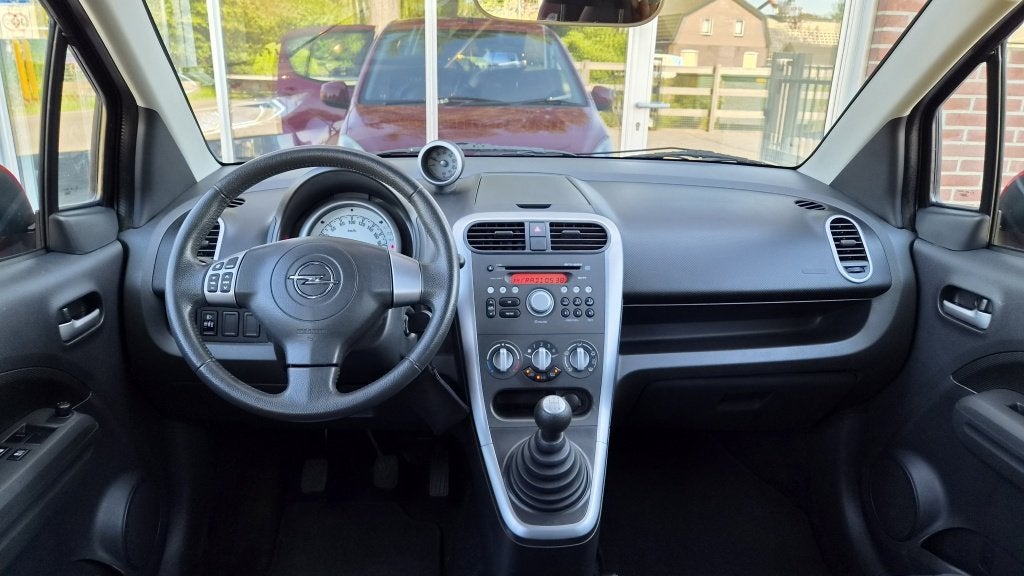 Opel Agila 1.0 Edition, LM, Airco, (bj 2011), Auto's, Stof, Gebruikt, Origineel Nederlands, Handgeschakeld