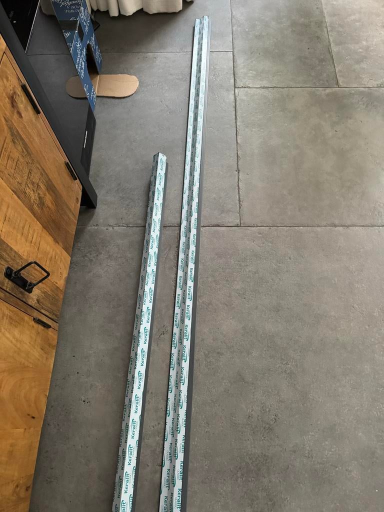 Keralit gevelbekleding profielen kleur antaciet, Ophalen, Kunststof, Overige typen, Nieuw