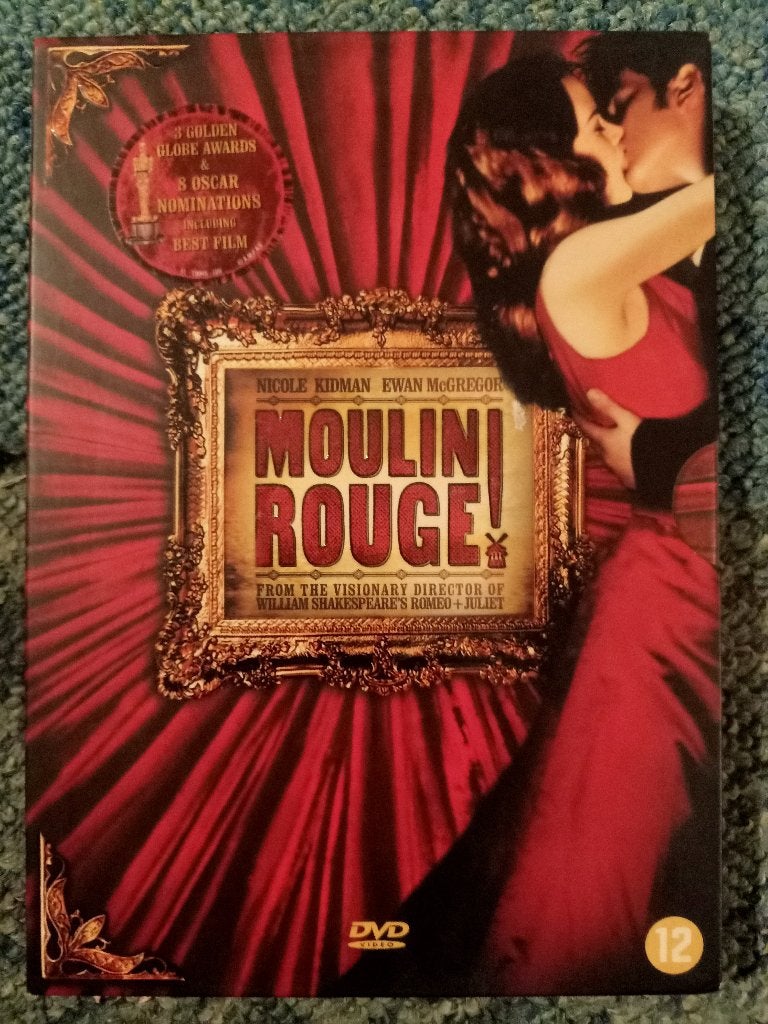 Moulin Rouge! DVD - Musical Romantiek Drama, Nederlands, Zo goed als nieuw, Vanaf 12 jaar, Ophalen of Verzenden