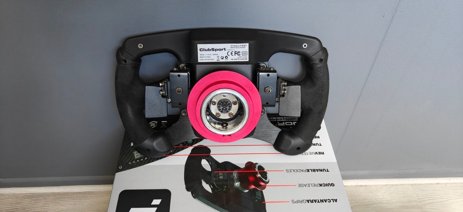 Fanatec ClubSport Formula Carbon Stuurwiel, Ophalen of Verzenden, Overige merken, Gebruikt