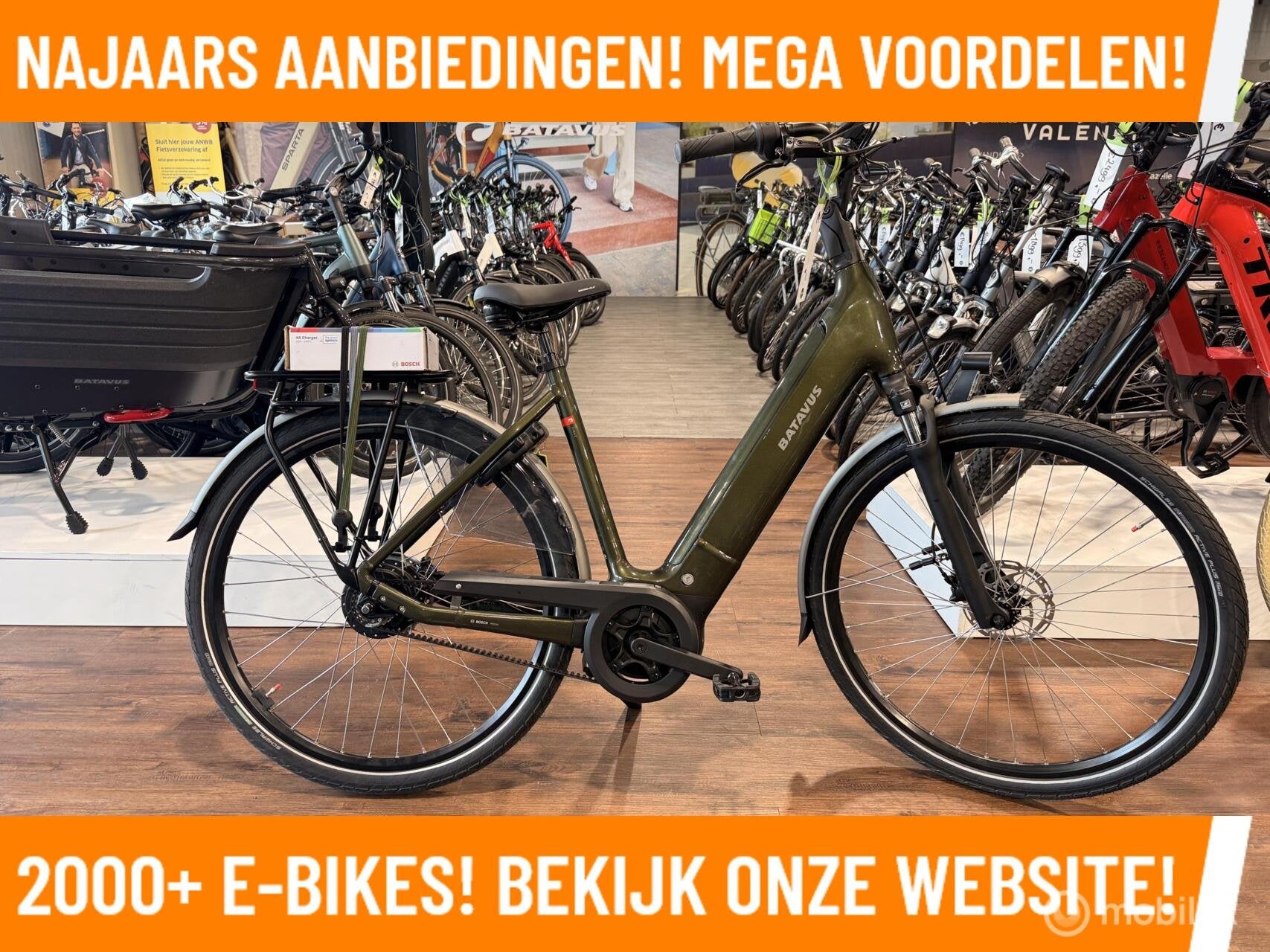 Groot aanbod ebikes vanaf €2000 – €2499 met middenmoto, Zo goed als nieuw, 50 km per accu of meer, Sparta