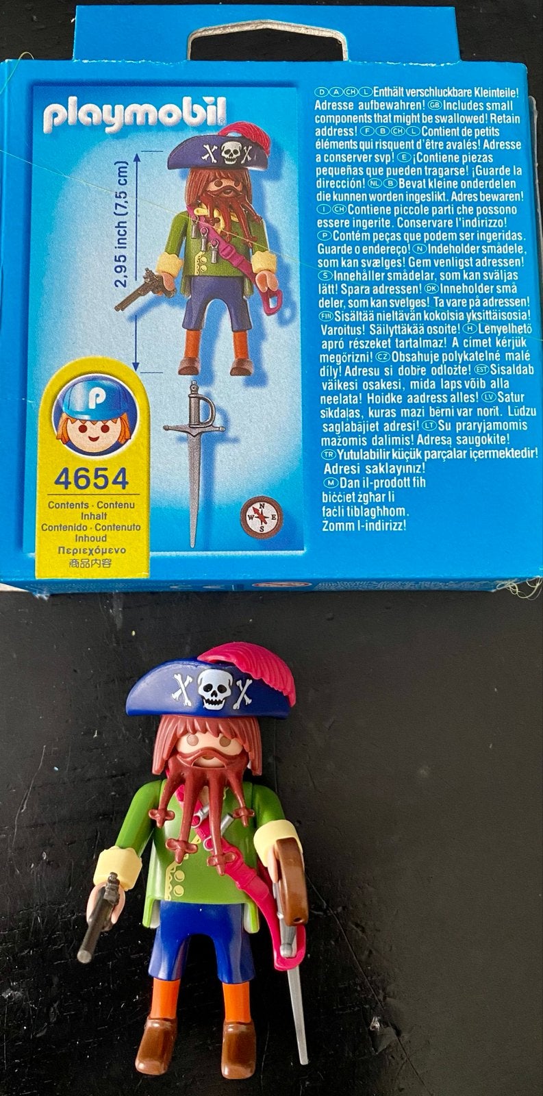 Playmobil Piraat 4654 - Special Plus Serie in doos, Pirates, Complete set, Ophalen of Verzenden, Zo goed als nieuw