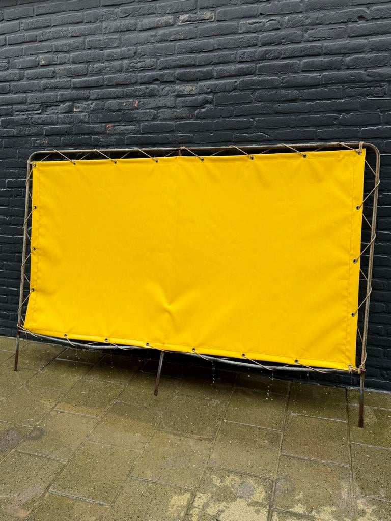 15x Windschermen geel, Ophalen, Gebruikt