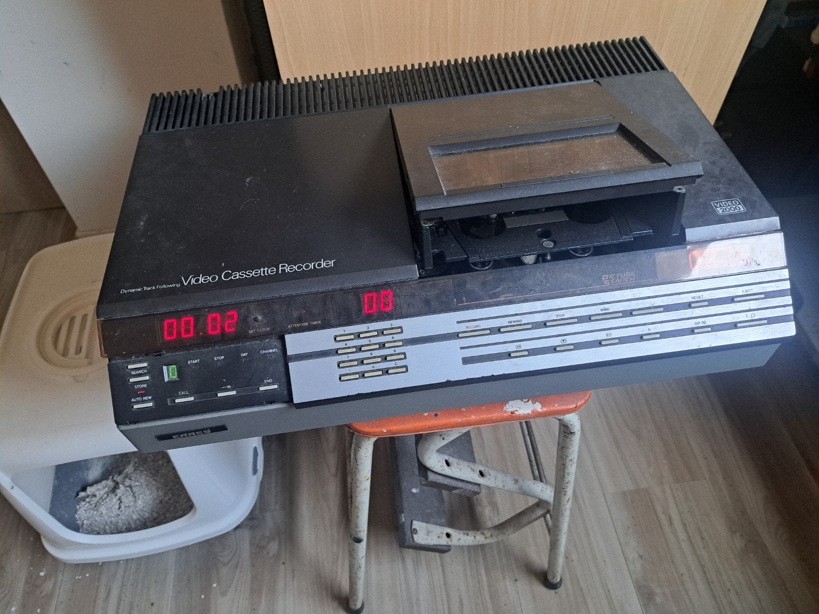 te koop video 2000, Audio, Tv en Foto, Videospelers, Ophalen, Niet werkend, Video 2000-speler of -recorder