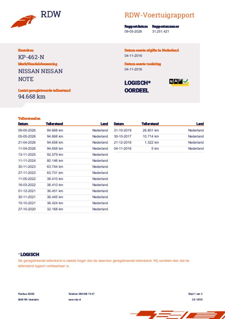 Nissan Note 1.2 Black Edition, Euro 6, 1198 cc, 49 €/maand, Handgeschakeld