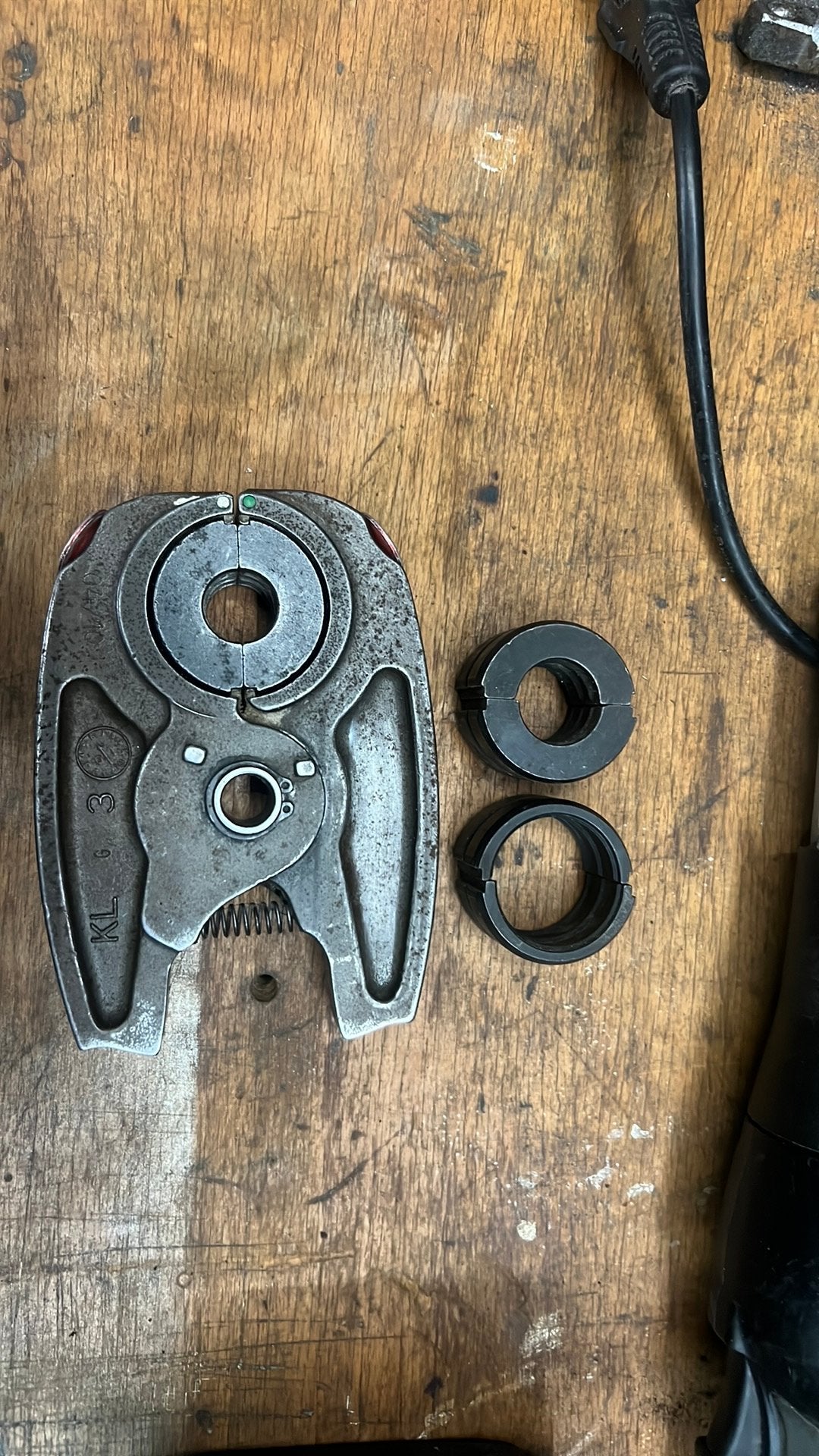 Perstang mini 2 inc uponor persbekken, Ophalen of Verzenden, Zo goed als nieuw