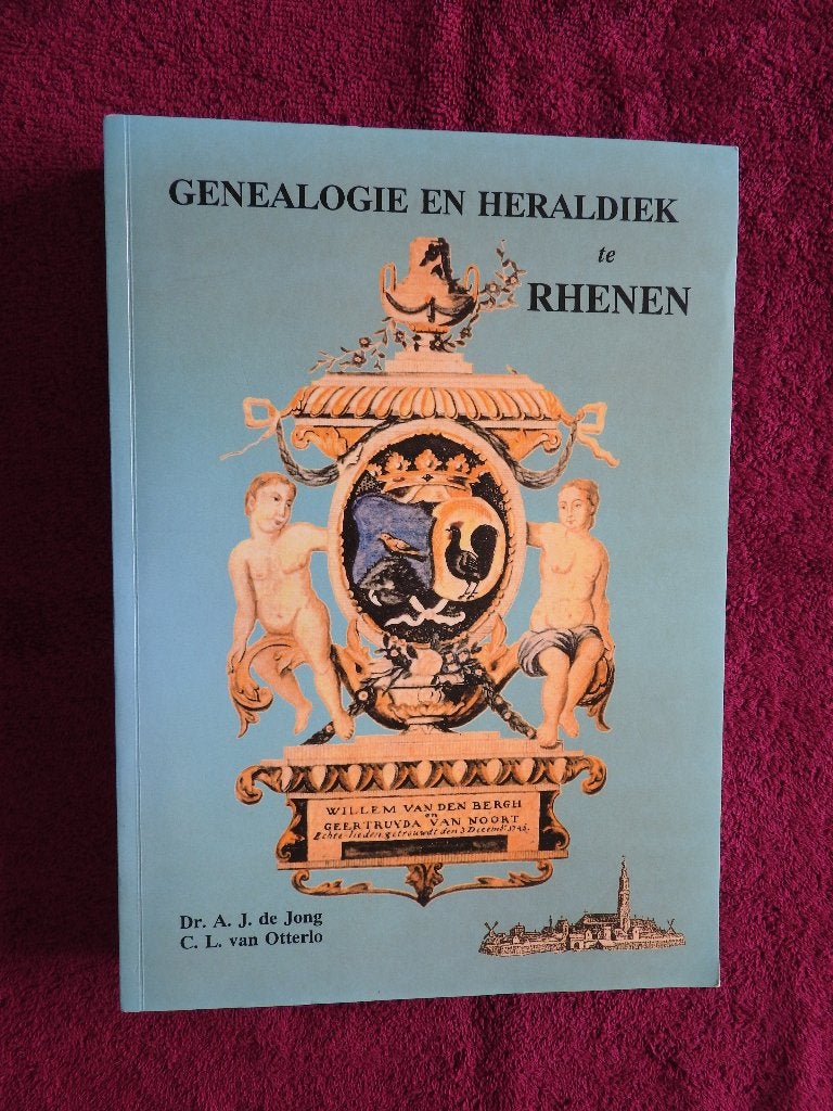 Genealogie en Heraldiek te Rhenen (zeer zeldzaam boek), Ophalen of Verzenden, Zo goed als nieuw
