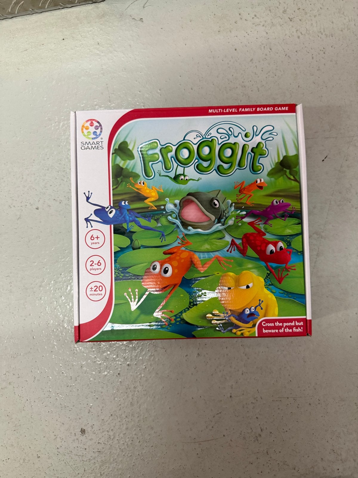 Froggit: Multi-level familie bordspel van Smart Games, Drie of vier spelers, Ophalen of Verzenden, Zo goed als nieuw