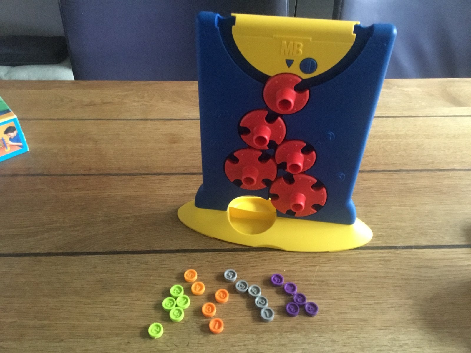 Onderuit Bordspel MB Spellen Vintage - Compleet, Drie of vier spelers, Ophalen of Verzenden, Gebruikt