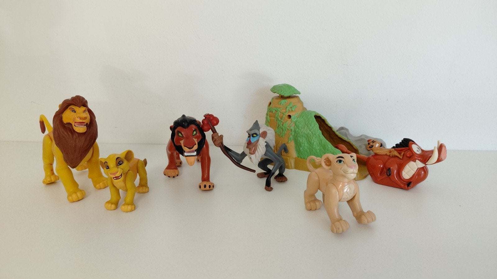 Lion king poppetjes Disney Vintage, Ophalen of Verzenden, Zo goed als nieuw