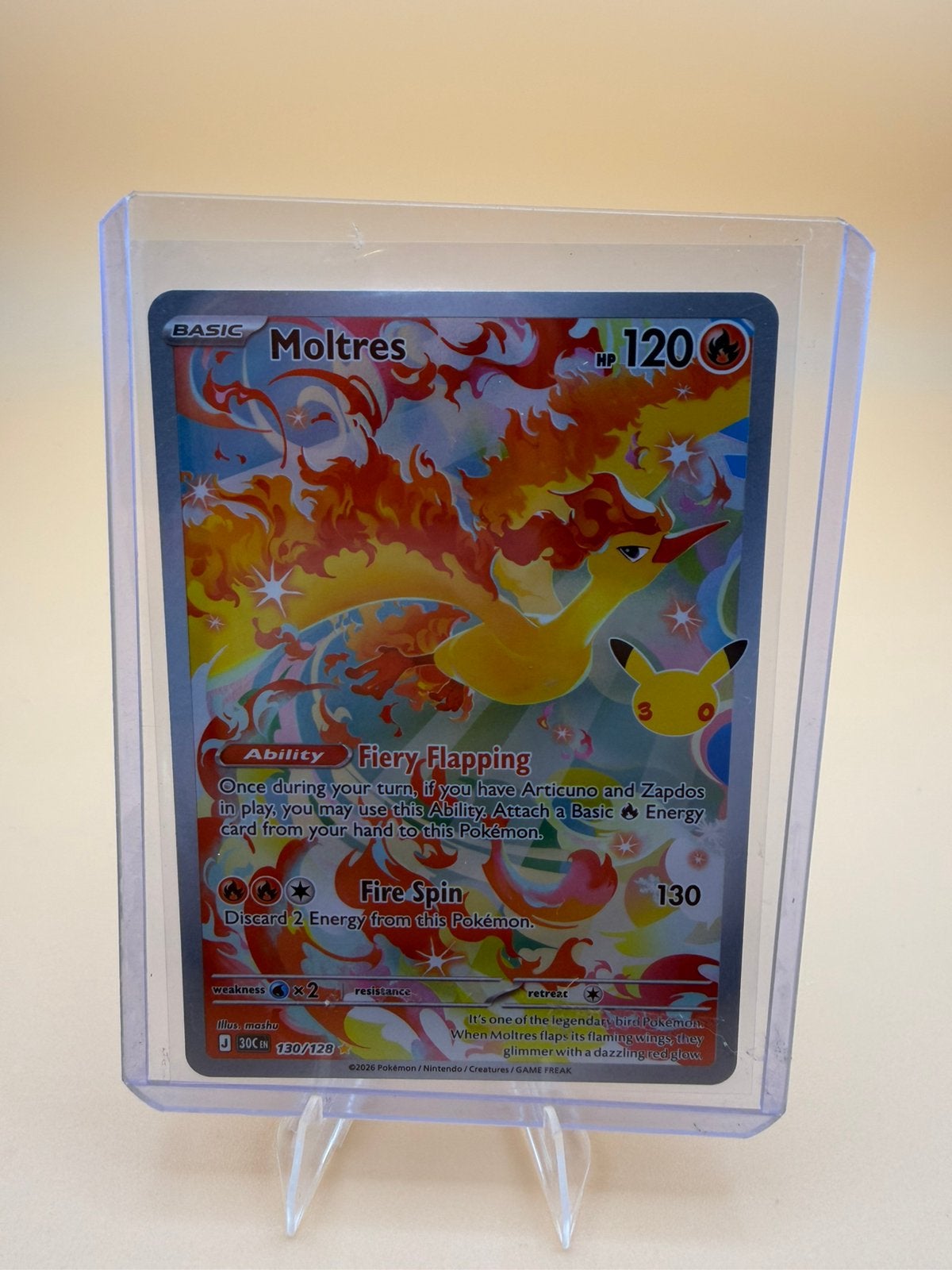 Moltres 130/128 30th, Ophalen of Verzenden, Zo goed als nieuw