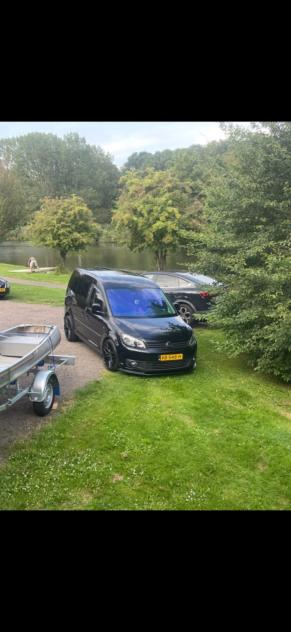 Volkswagen Caddy 1.6 D 55KW 2013, Auto's, Voorwielaandrijving, Euro 5, 74 pk, Zwart