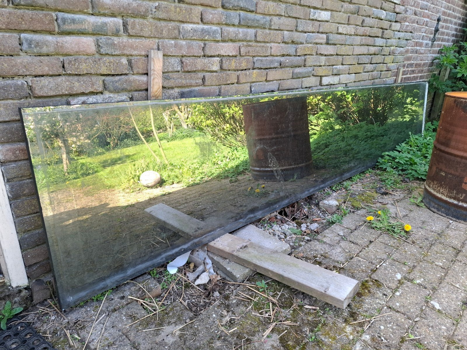 Daglicht met zonwering 360 cm lang - Gratis af te halen, Tuin en Terras, Zonneschermen, Ophalen, Overige typen