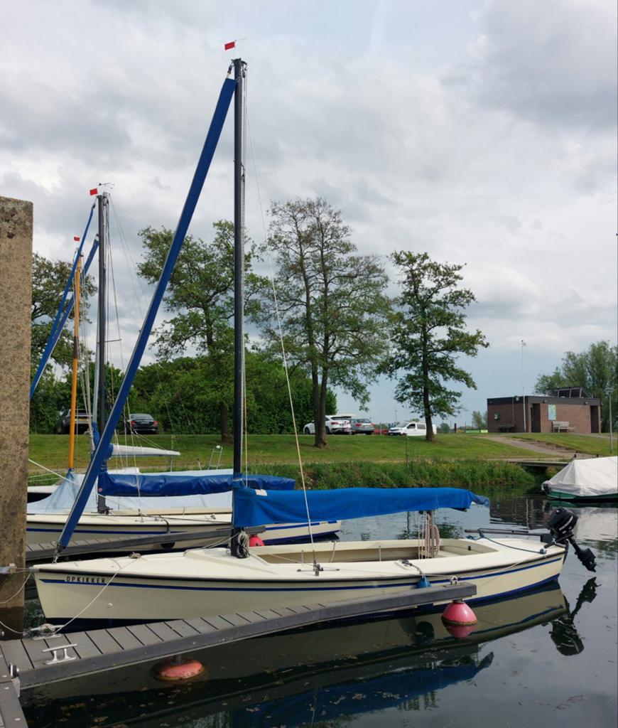Polyvalk incl BBM en trailer, Ophalen, Gebruikt, Polyester, Hoora