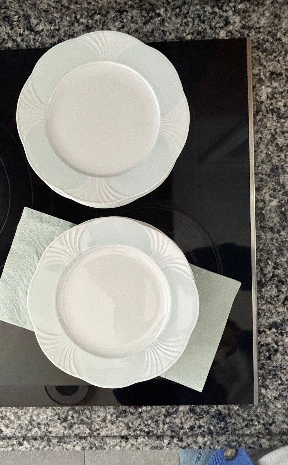 9. ontbijtbordjes Villeroy&Boch DELTA 21,5 cm, Ophalen, Zo goed als nieuw, Bord(en), Overige stijlen