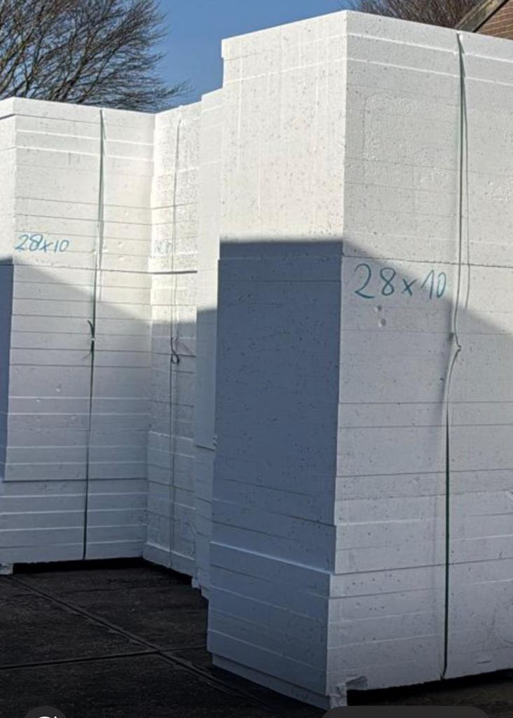 vloerisolatie eps100SE dikte 100 mm, Ophalen, Overige materialen, Nieuw, 15 m² of meer