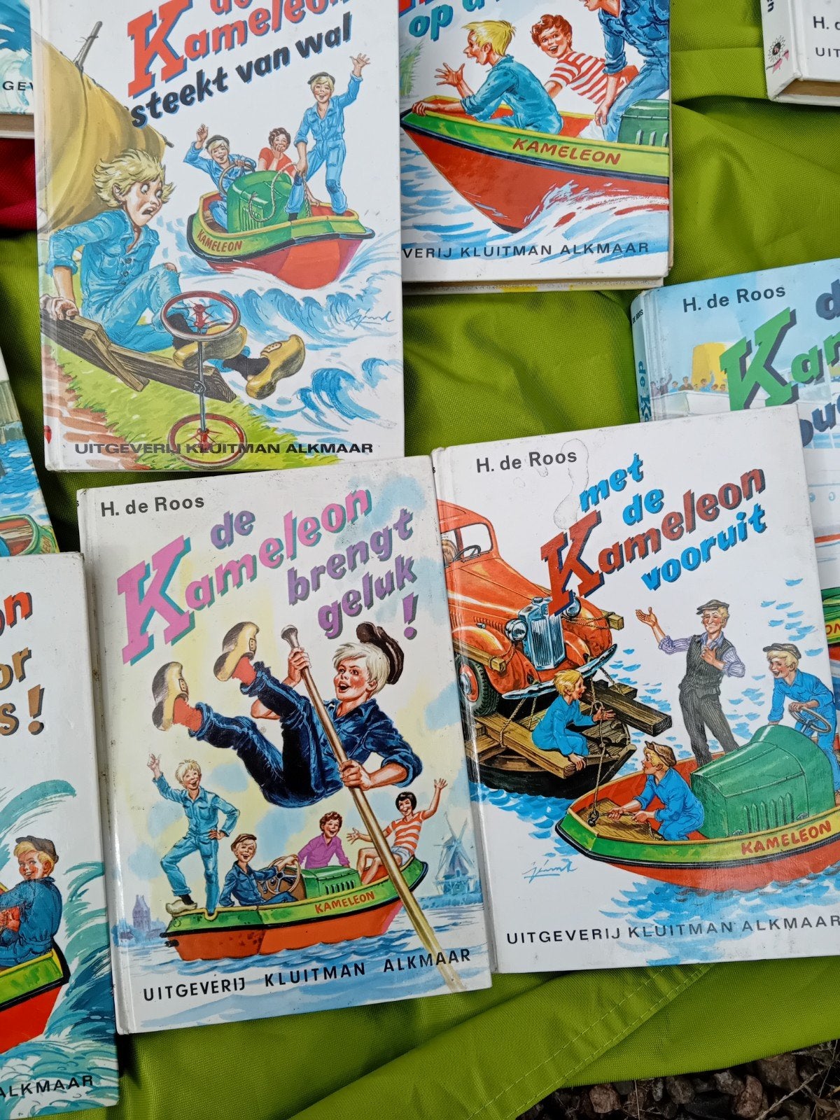 De Kameleon Boeken - Diverse Titels van H. de Roos, Ophalen, Gelezen, H. de Roos, Fictie algemeen