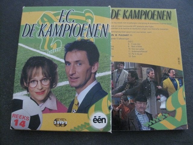 F. C. DE KAMPIOENEN - SERIE/REEKS 14 in een 2-DVD BOX, Alle leeftijden, Ophalen, Zo goed als nieuw, Actiekomedie