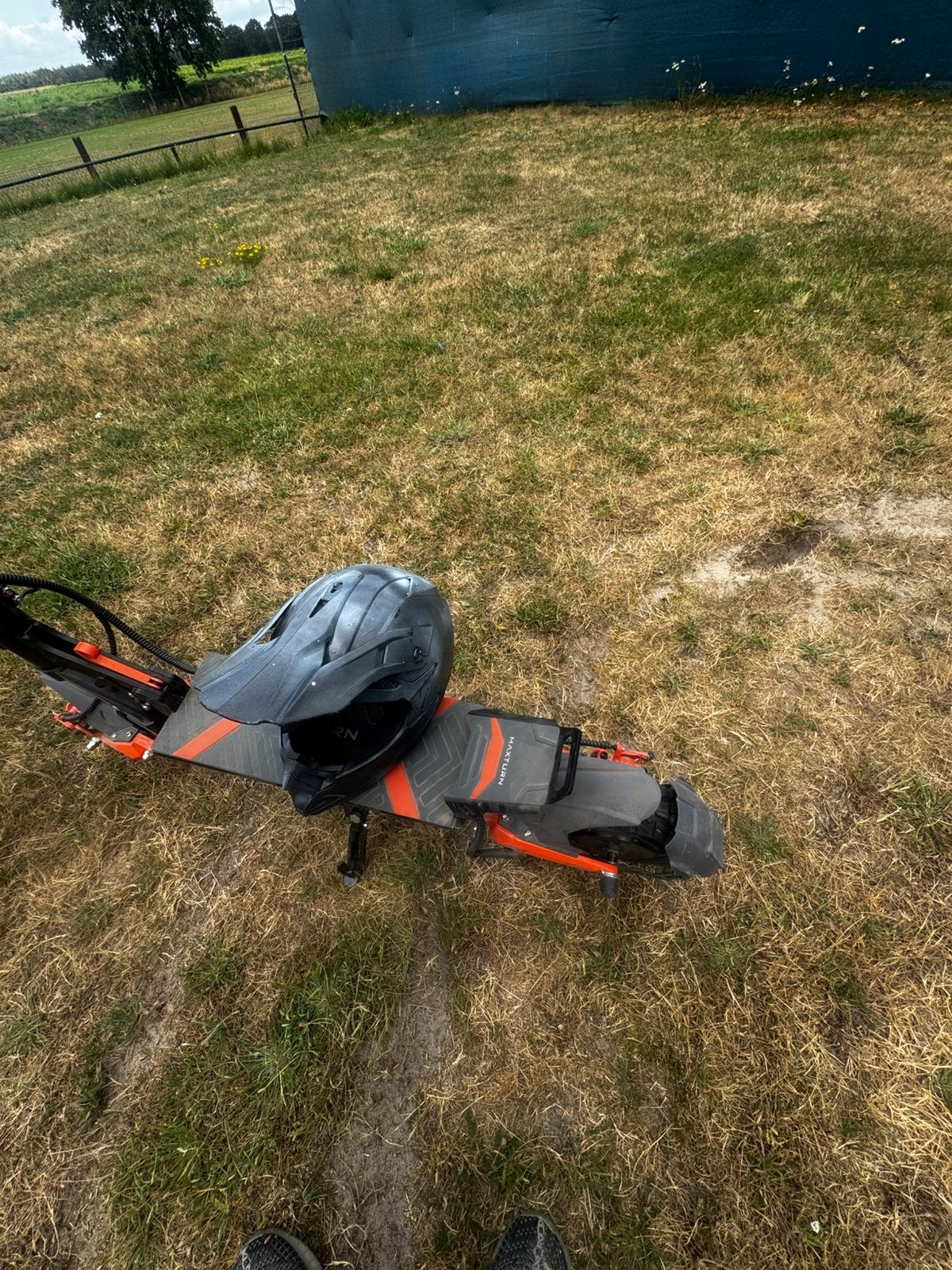 E step maxturn mag ook ruilen, Fietsen en Brommers, Steps, Ophalen, Elektrische step (E-scooter)