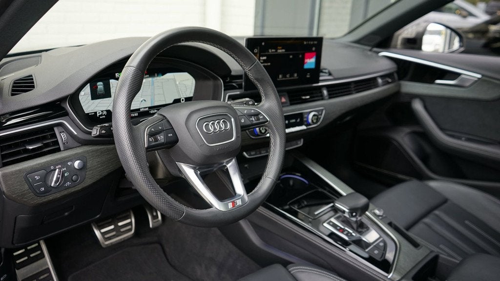 Audi A4 Avant 40 TFSI 3x S-Line BLACK OPTIK AUTOMAAT-360 CAM, Auto's, Audi, Gebruikt, Zwart, 4 cilinders, 1984 cc