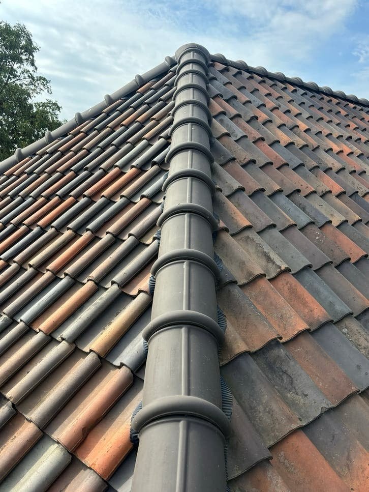 Nokvorst Monier 5 - 11 stuks nieuw, Gebruikt, Steen of Klei, Ophalen of Verzenden, Minder dan 5 m²