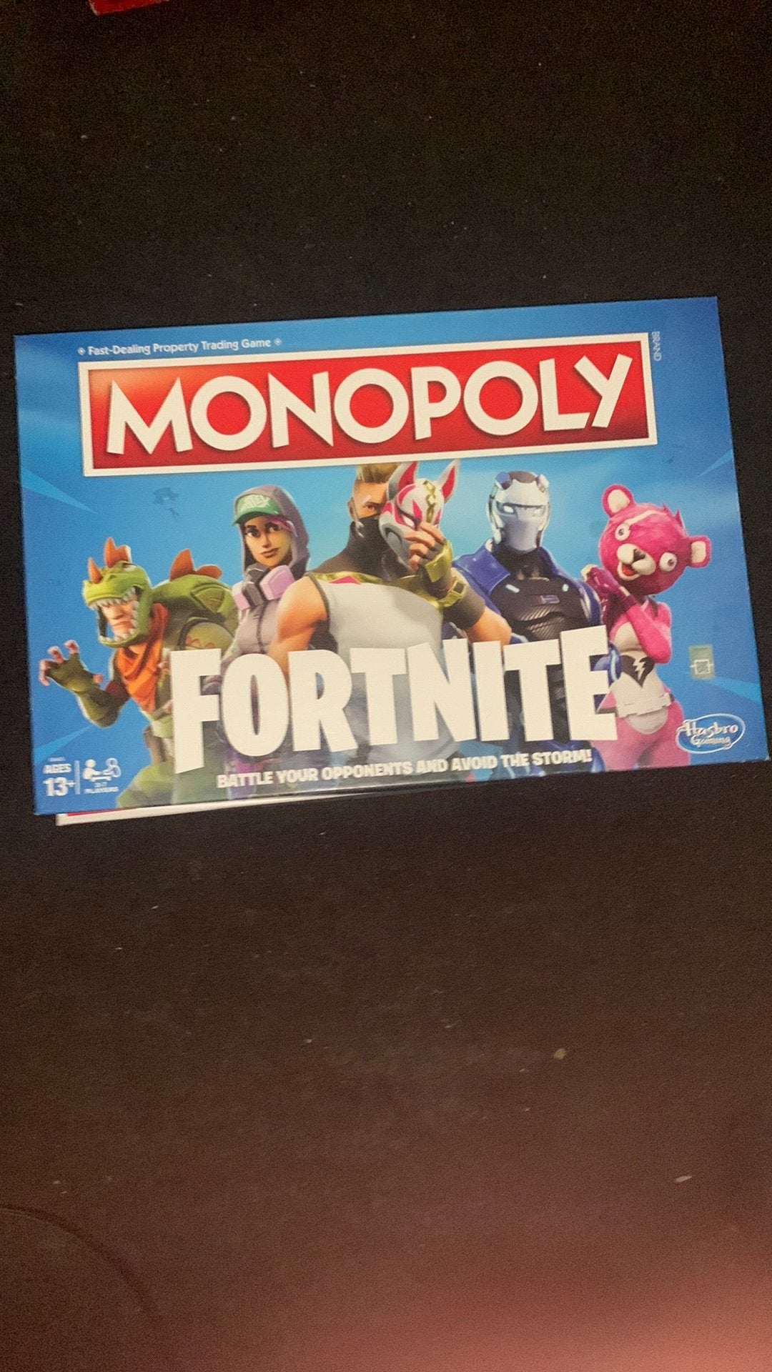 Monopoly Fortnite Editie - Strategisch Bordspel, Hobby en Vrije tijd, Gezelschapsspellen | Bordspellen, Zo goed als nieuw, Drie of vier spelers