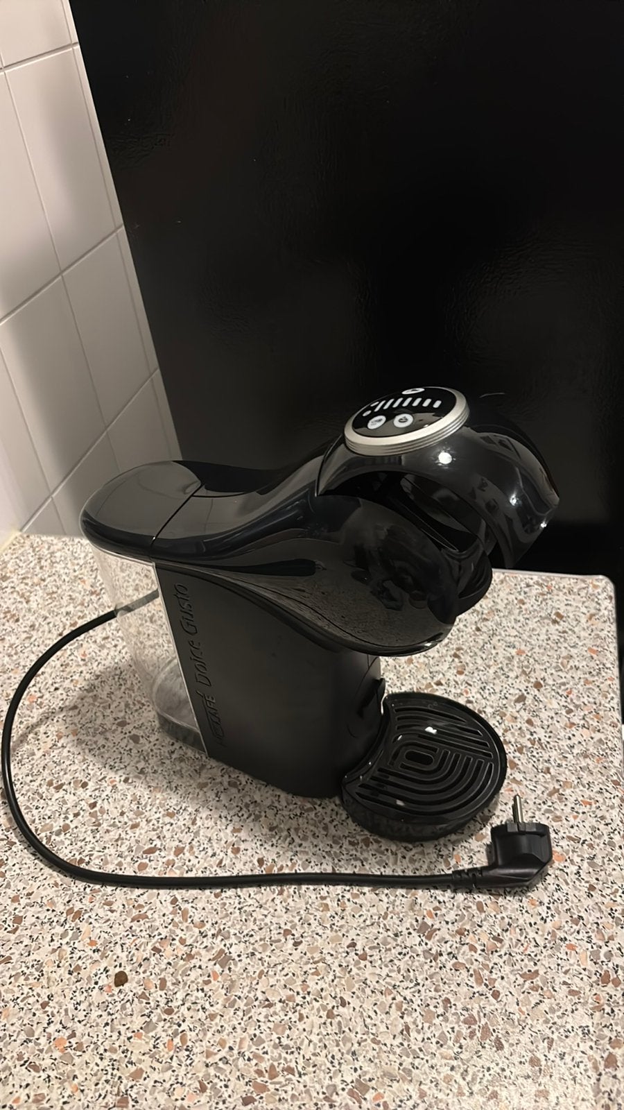 KRUPS Dolce Gusto Genio S Plus KP3408 Capsulemachine - Zwart, Witgoed en Apparatuur, Ophalen, Zo goed als nieuw, Koffiemachine