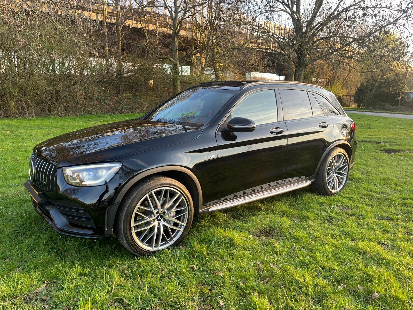 Mercedes benz AMG GLC43 4Matic, Auto's, Automaat, Parkeerassistent, 390 pk, Zwart
