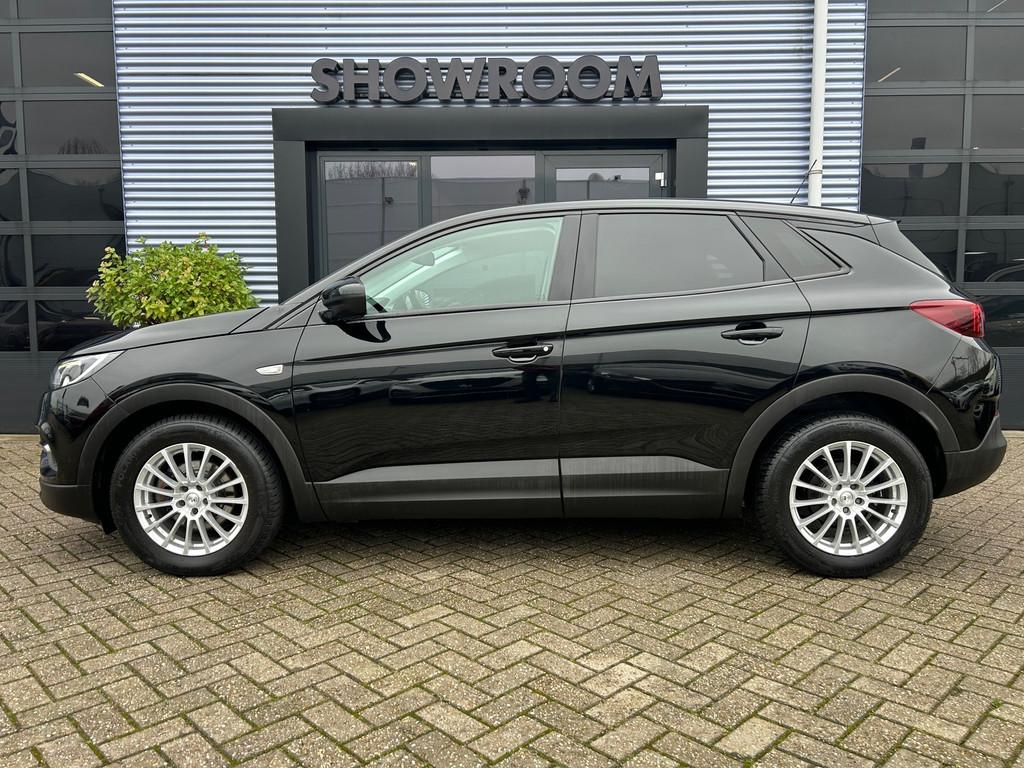 Opel Grandland X 1.2 Turbo Online Edition Automaat|Cruise|Ap, Stof, 1199 cc, Zwart, Bedrijf