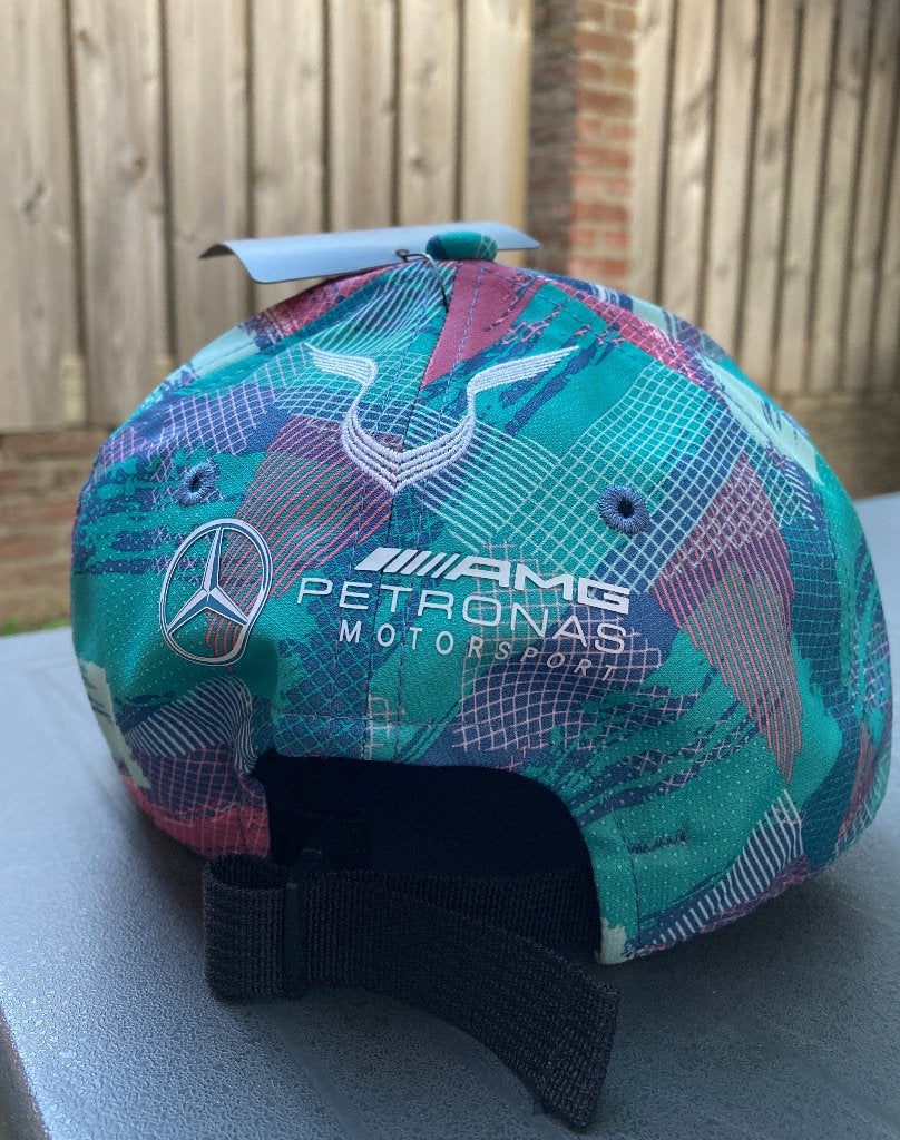 Lewis Hamilton 2019 Spanje GP Cap Mercedes AMG F1 W10 Pet, Ophalen of Verzenden, Nieuw, Formule 1