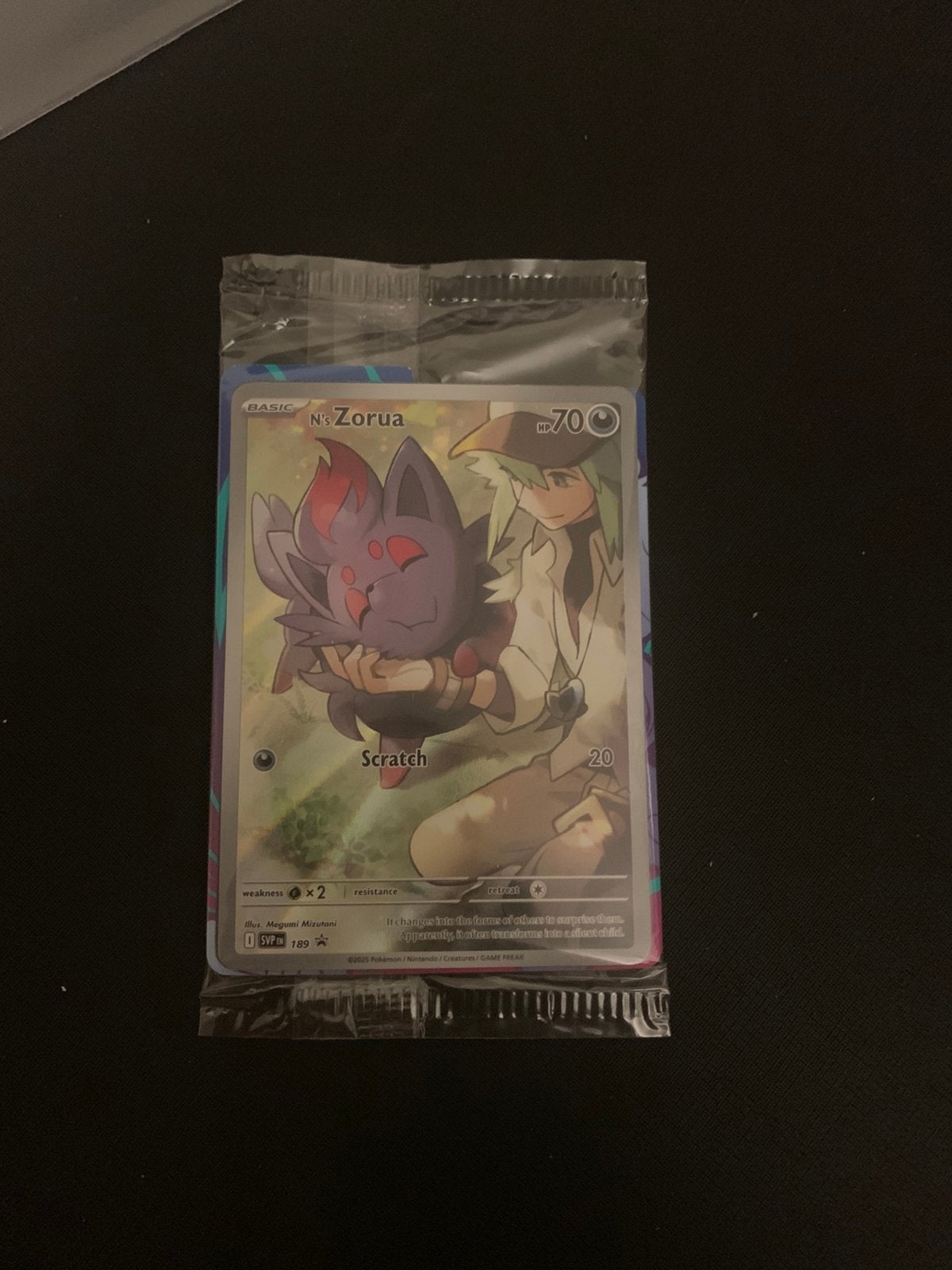 Zorua promo, Ophalen of Verzenden, Zo goed als nieuw