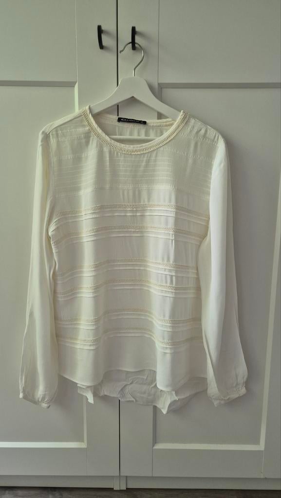 Expresso blouse, creme, maat 42, Kleding | Dames, Expresso, Beige, Maat 42/44 (L), Ophalen of Verzenden