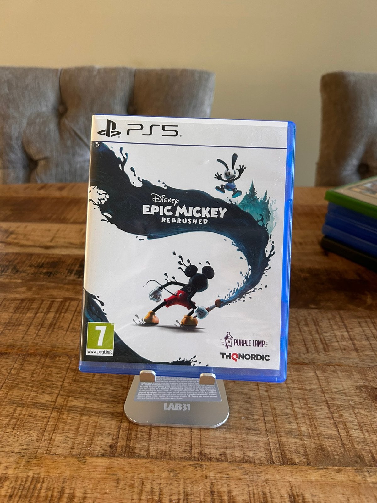 Disney Epic Mickey: Rebrushed PS5 Nieuwstaat, Spelcomputers en Games, Ophalen of Verzenden, Zo goed als nieuw, Avontuur en Actie