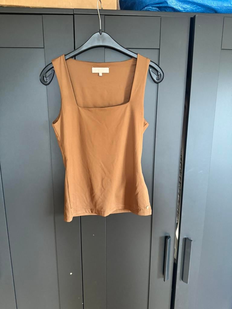 Josh V Linde top bruin M, Kleding | Dames, Tops, Maat 38/40 (M), Bruin, Nieuw, Ophalen of Verzenden