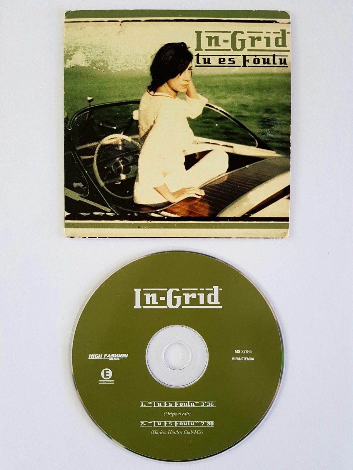 In-Grid - Lu Es Fòulu - CD Single, Cd's en Dvd's, Cd's | Franstalig, Ophalen of Verzenden, Zo goed als nieuw, Single