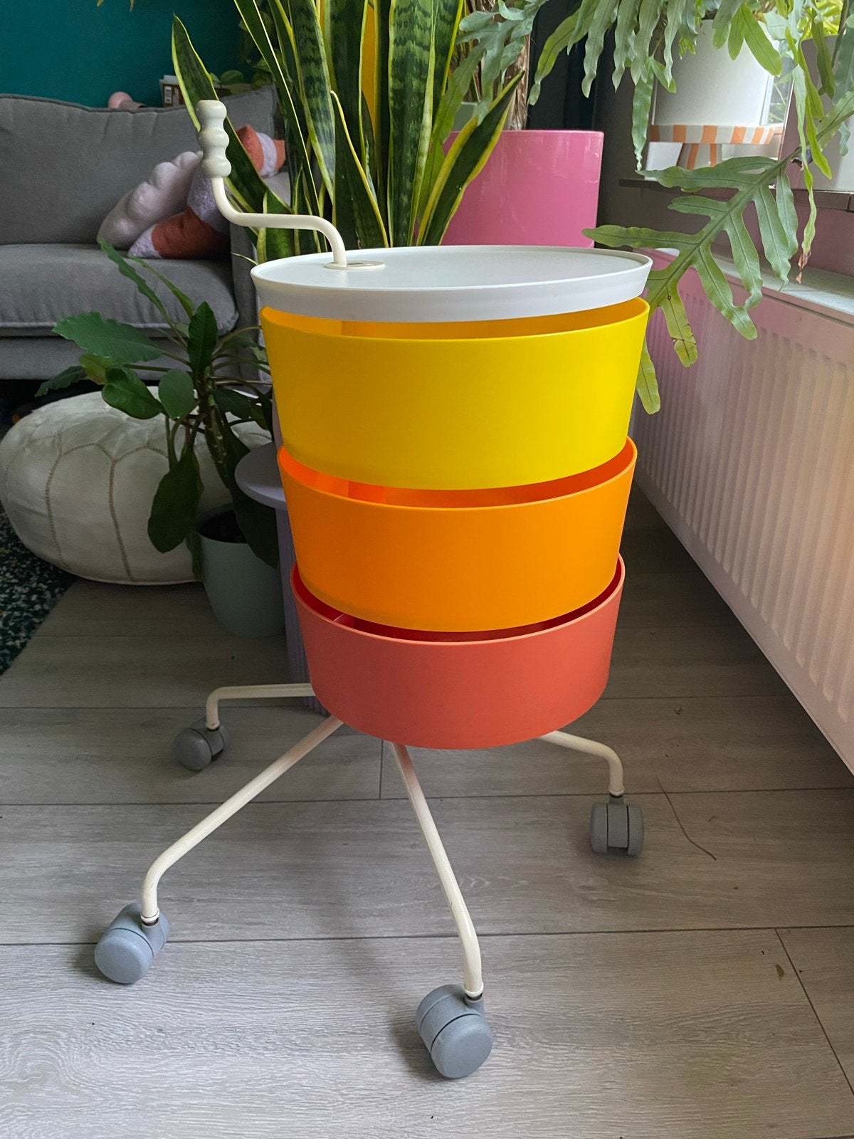 IKEA ps Klyftig trolley, Ophalen, Gebruikt