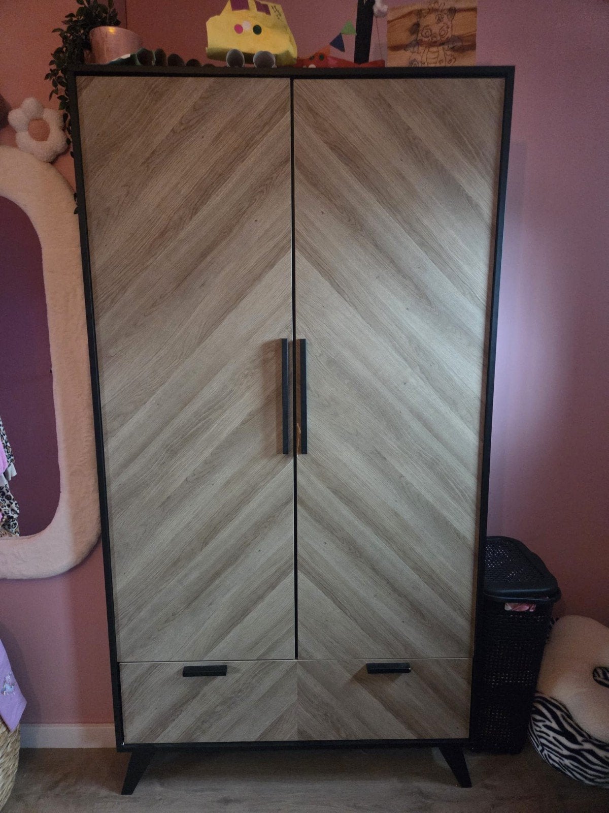 kledingkast en commode kinderkamer Babydump, Ophalen, Gebruikt, 50 tot 70 cm, 105 cm of meer