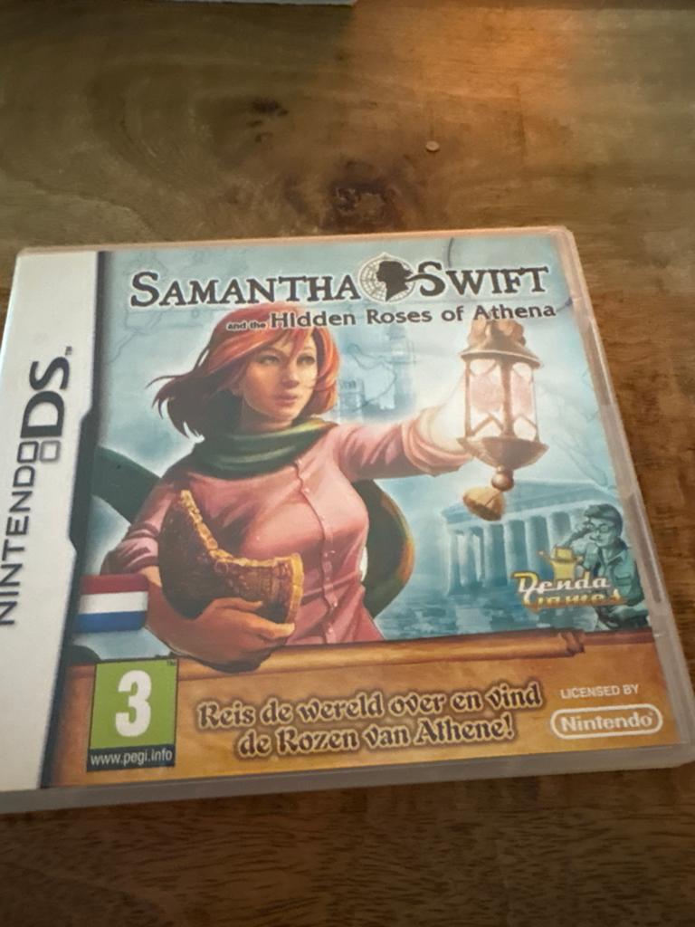 Samantha Swift en de Verborgen Rozen van Athena - Nintendo D, Spelcomputers en Games, Avontuur en Actie, Gebruikt, Verzenden, 1 speler
