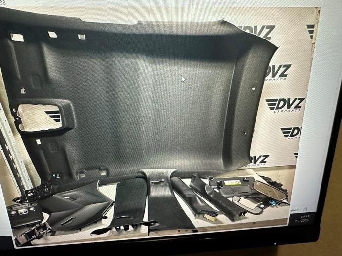 Hemelbekleding van een Opel Corsa, Gebruikt, -, -, Opel