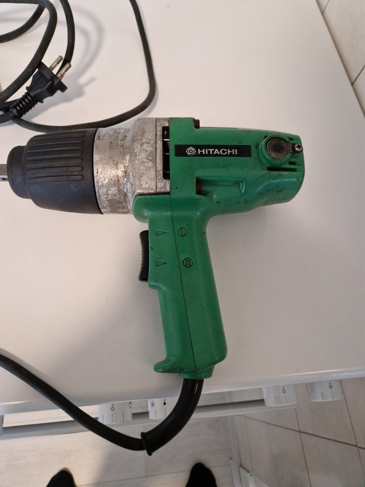 Hitachi slagmoersleutel, Ophalen of Verzenden, Gebruikt