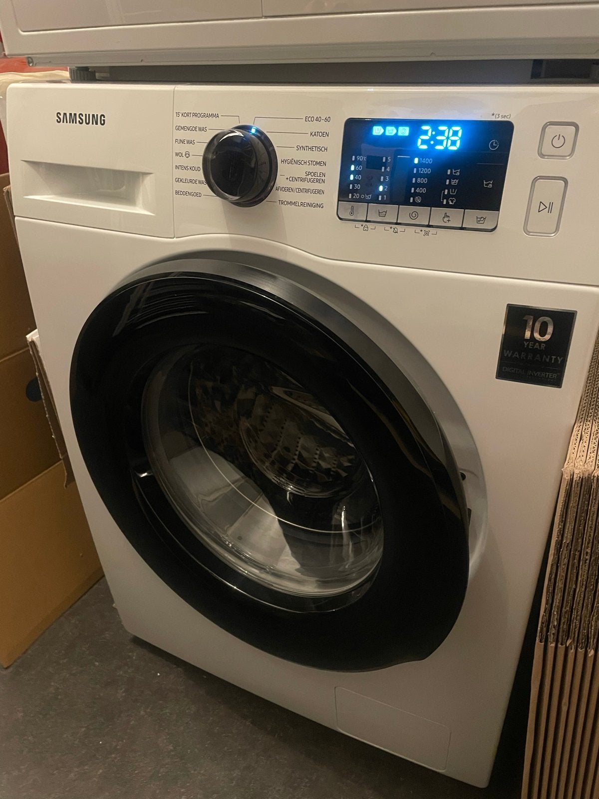 Samsung 8kg Wasmachine - Zo goed als nieuw, Ophalen, 1200 tot 1600 toeren, 8 tot 10 kg, Zo goed als nieuw