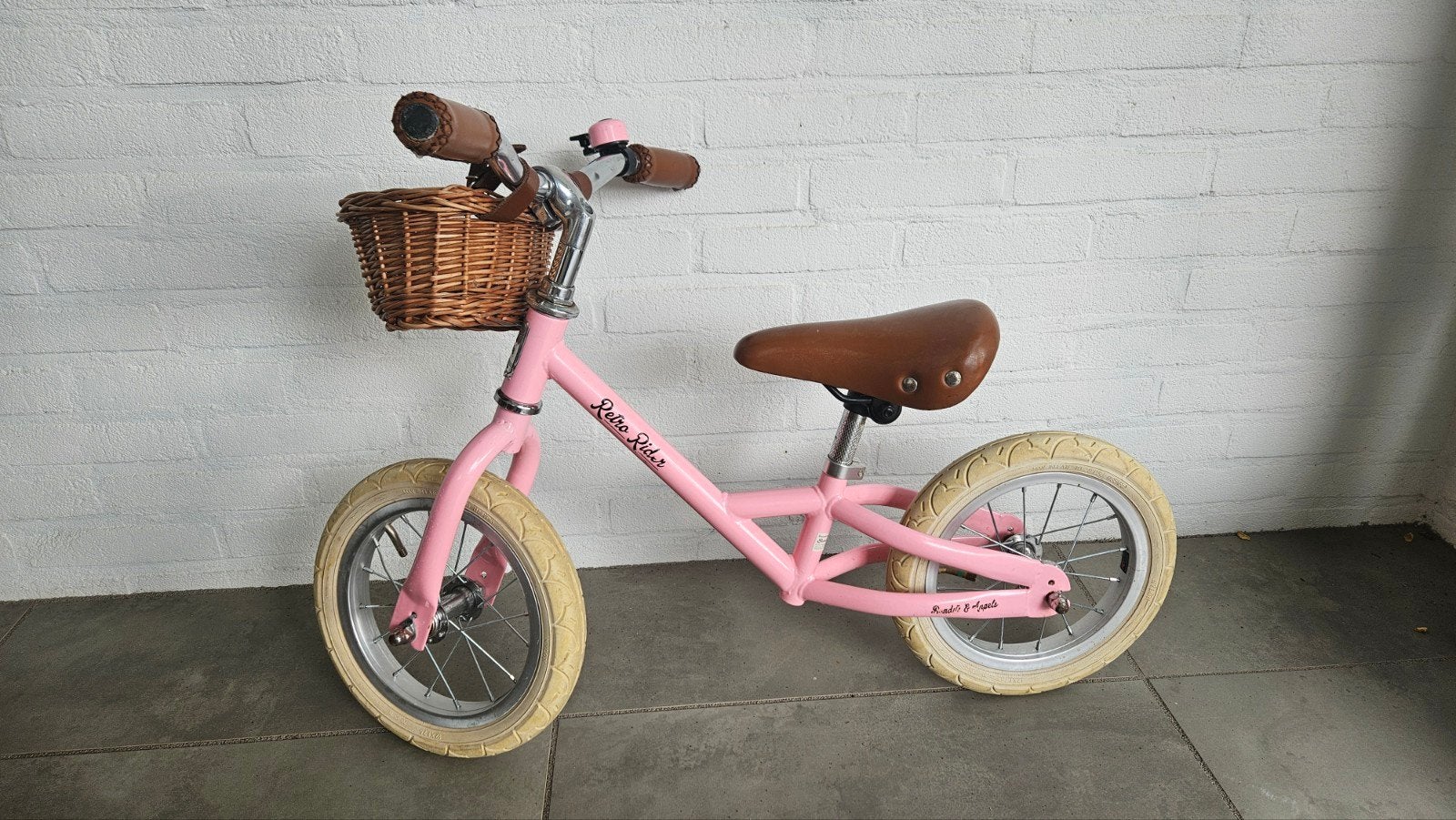 Loopfiets Bandits & Angels Retro Rider, Fietsen en Brommers, Ophalen, Gebruikt, Minder dan 16 inch, Bandits & Angels