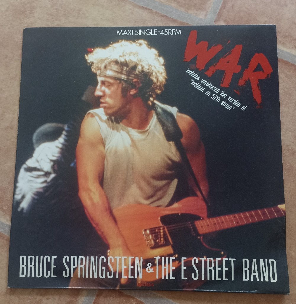 12'' Bruce Springsteen & the E Street band - War, Ophalen of Verzenden, Gebruikt, 12 inch, Poprock