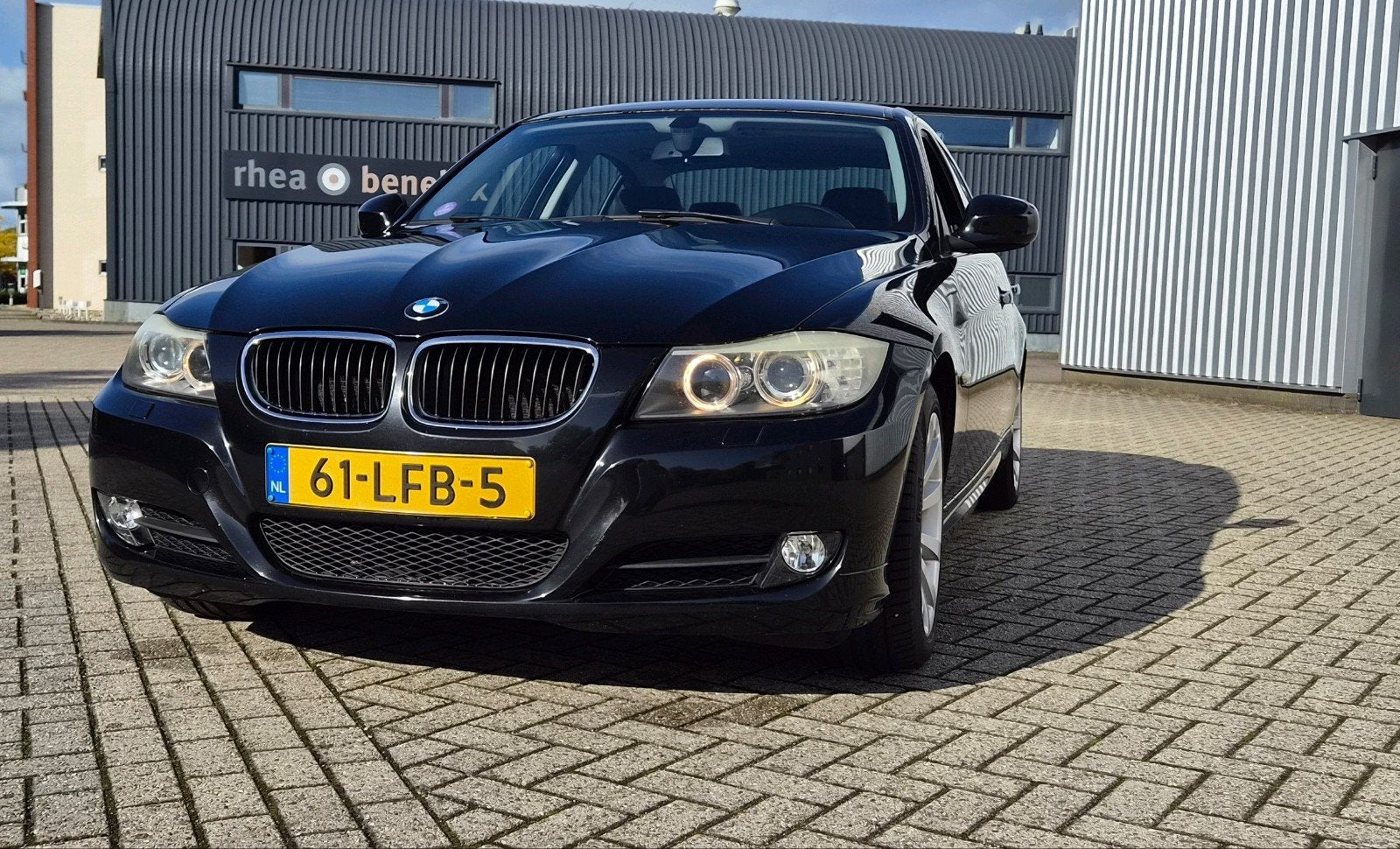BMW 3-Serie 2.0 I 318 2010 Zwart, Euro 5, Zwart, Origineel Nederlands, Grijs