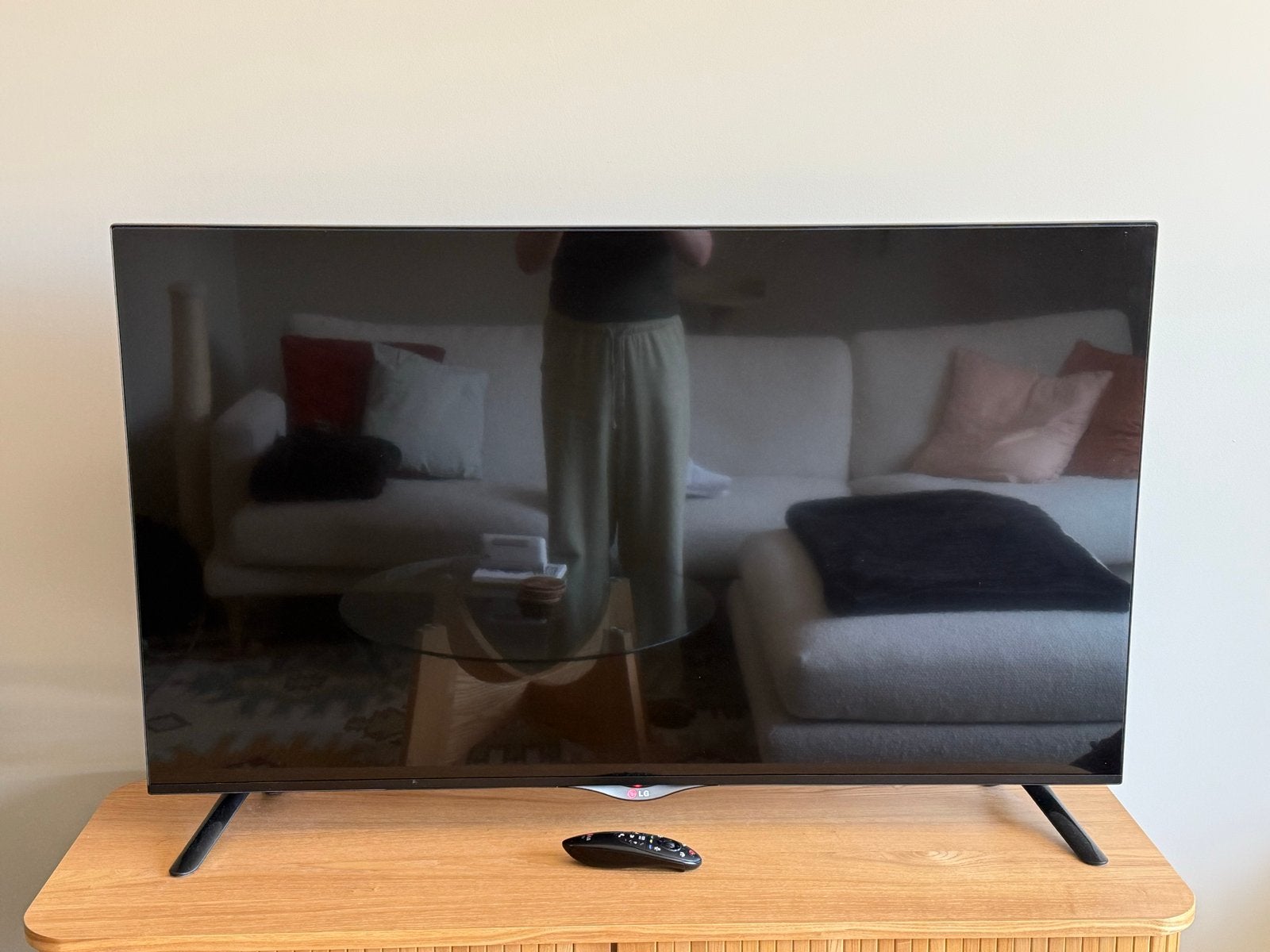 LG 49UB820V 49 inch Ultra HD LCD Televisie (dec 2014), Ophalen, Gebruikt, LCD, 100 cm of meer