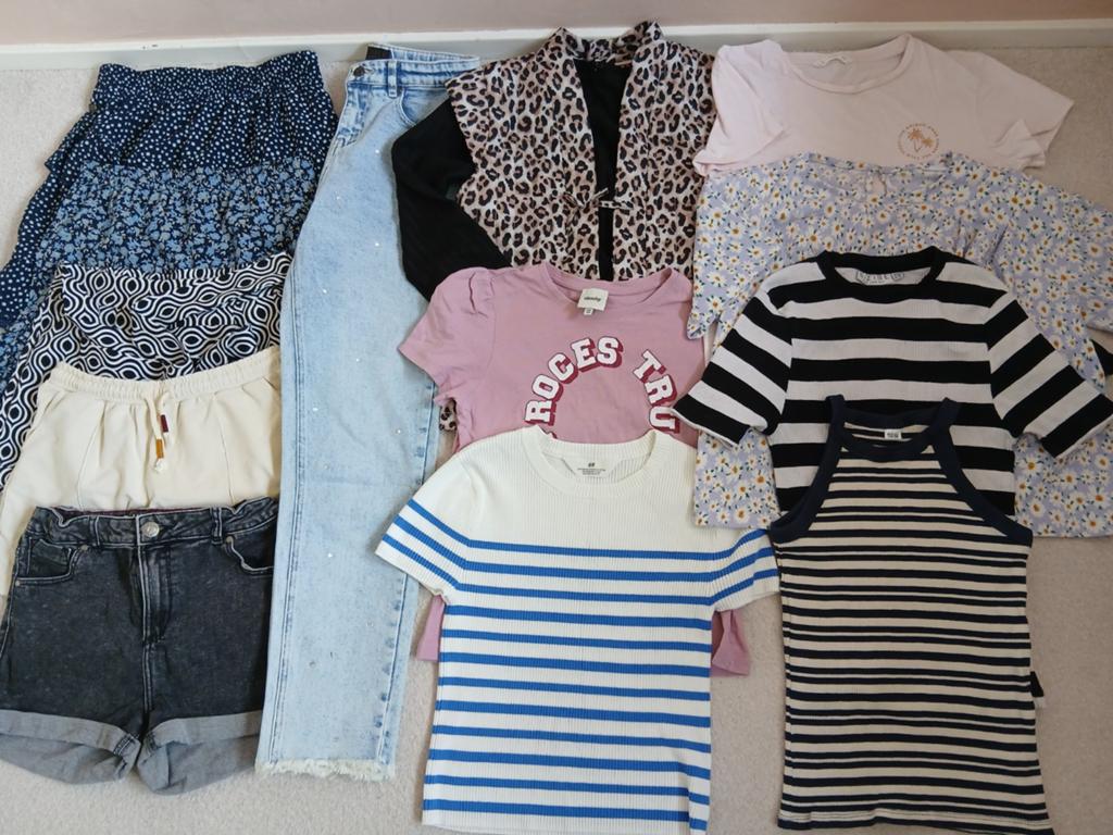 Kledingpakket meisje maat 158 164rokjes, broekjes, shirtje, Ophalen of Verzenden, Gebruikt, Meisje