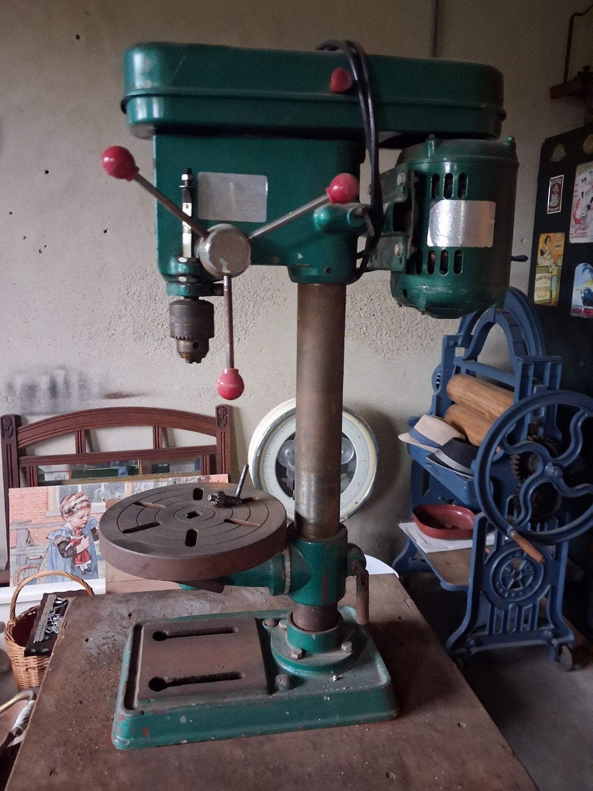 Kolomboormachine, Ophalen of Verzenden, Gebruikt, Kolomboormachine